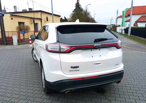 Ford EDGE cena 75000 przebieg: 130830, rok produkcji 2018 z Bydgoszcz małe 106